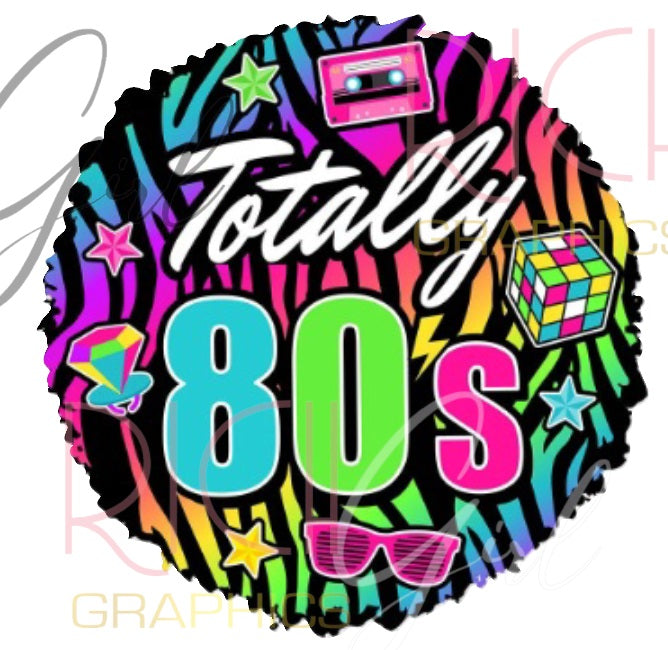 I Love the 80s Cutout Props – Retro Party Decor in Multiple Sizes