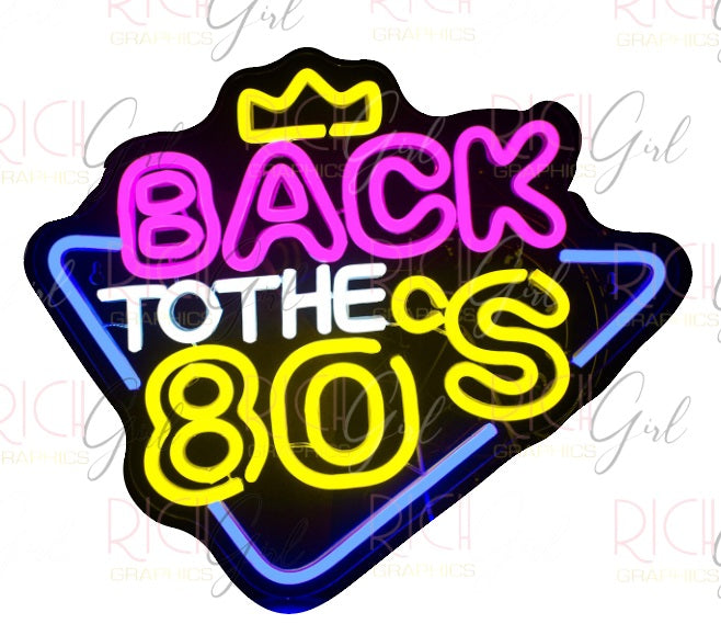 I Love the 80s Cutout Props – Retro Party Decor in Multiple Sizes