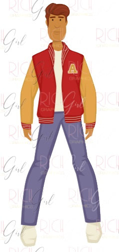 80's People Cutout Props