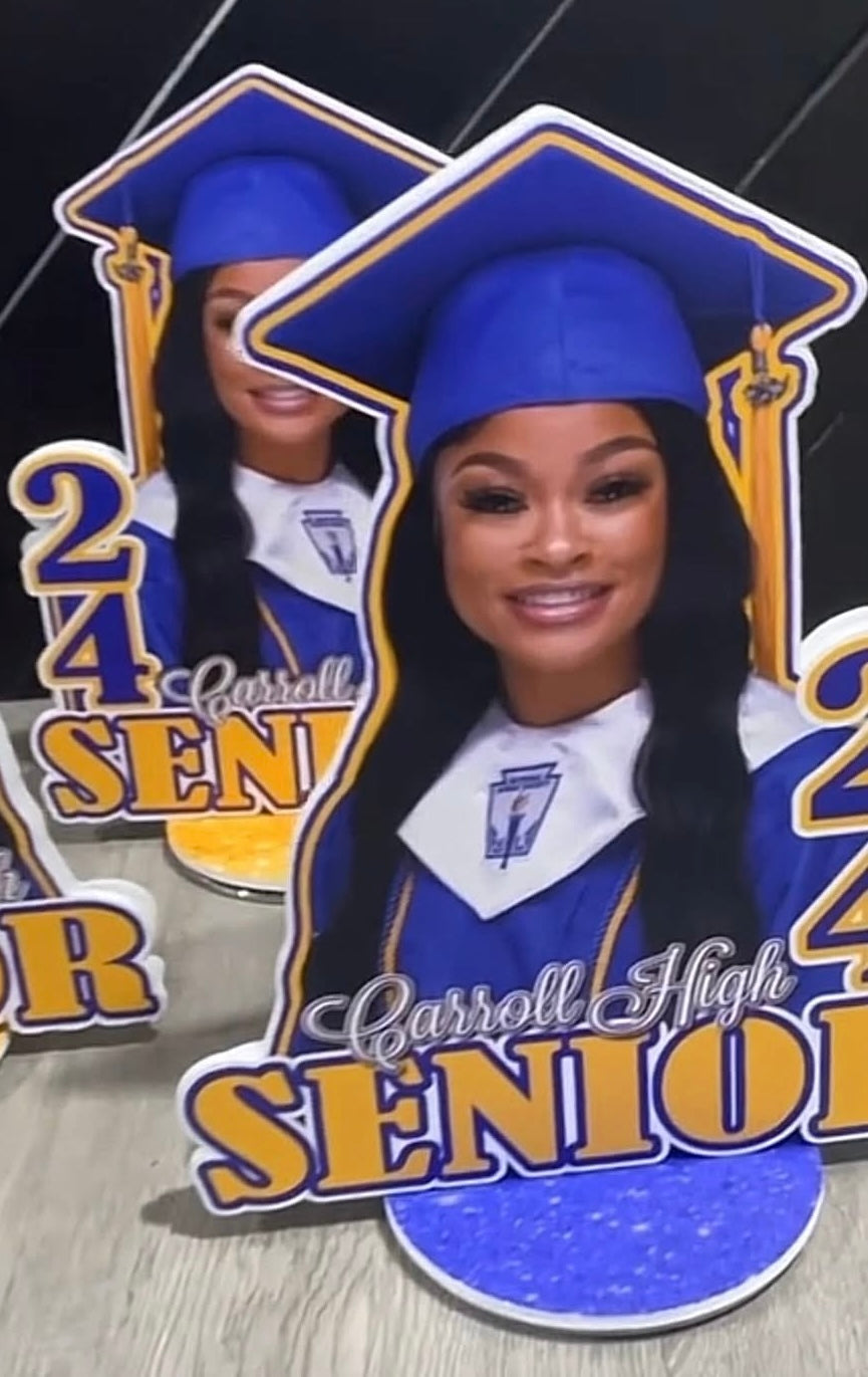 Custom Party Centerpieces – Personalized Table Decor for Birthdays, Baby Showers, Graduations & More