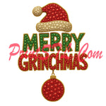 🎄 Sparkling Grinchmas Digital Bundle – 14 Rhinestone-Style Christmas Designs | Instant Download