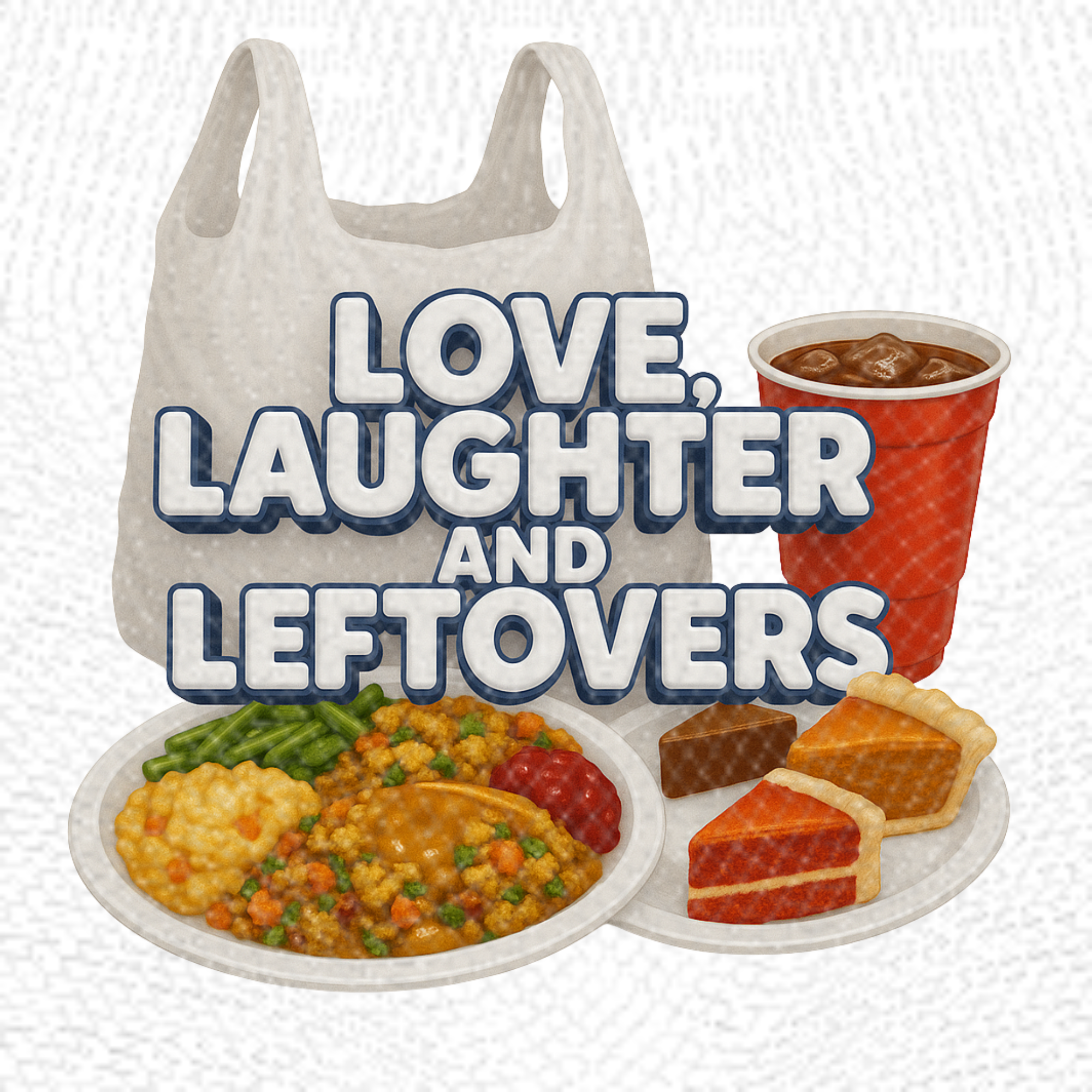 Love Laughter & Leftovers PNG | Instant Download | Thanksgiving Sublimation & DTF Clipart | 300 DPI