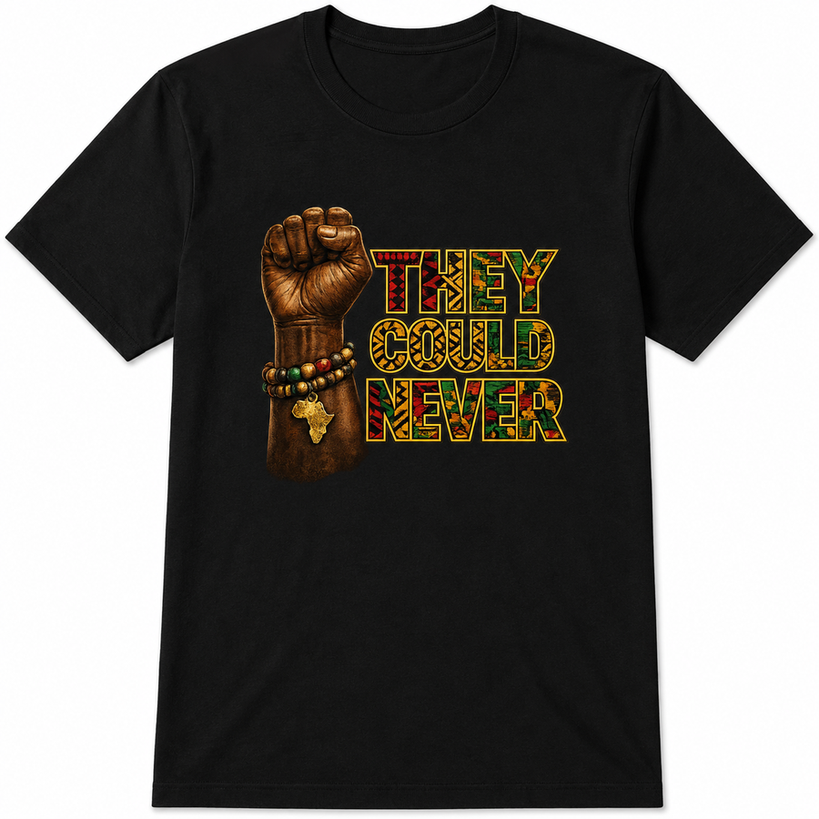 Juneteenth They Could Never T-Shirt | Black Excellence | Freedom Day Shirt | African American Pride Tee