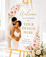 Create Your Own Wedding Welcome Sign| Personalized Wedding Welcome Board