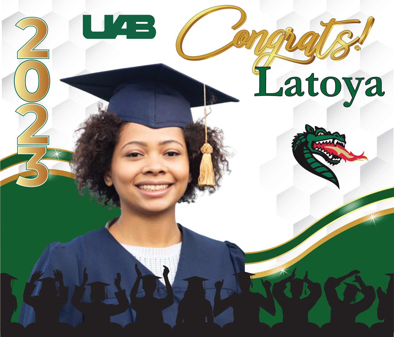 Alabama UAB Backdrop