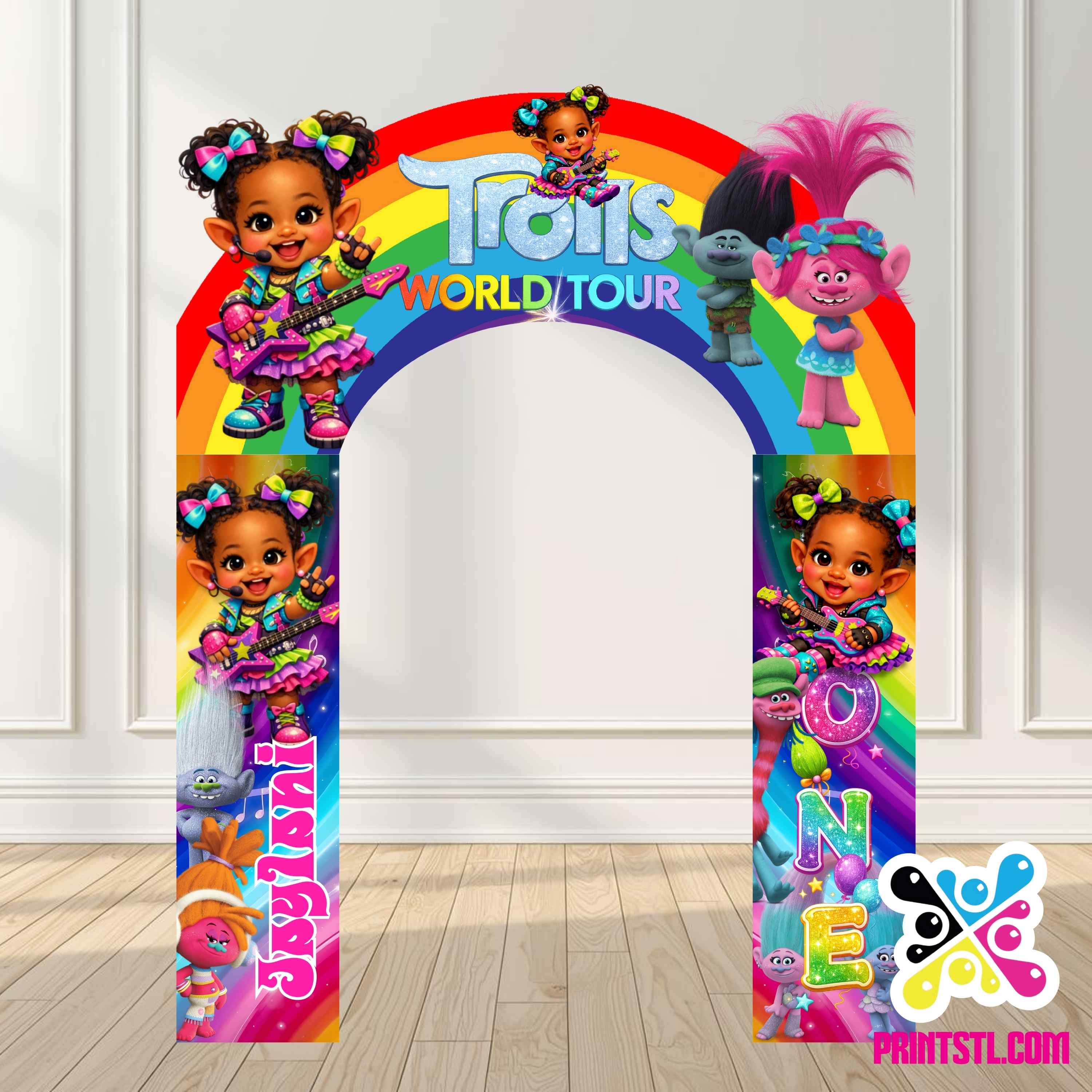 Custom Archway Entryway | Personalized Event Arch Sign | Backdrop Decor