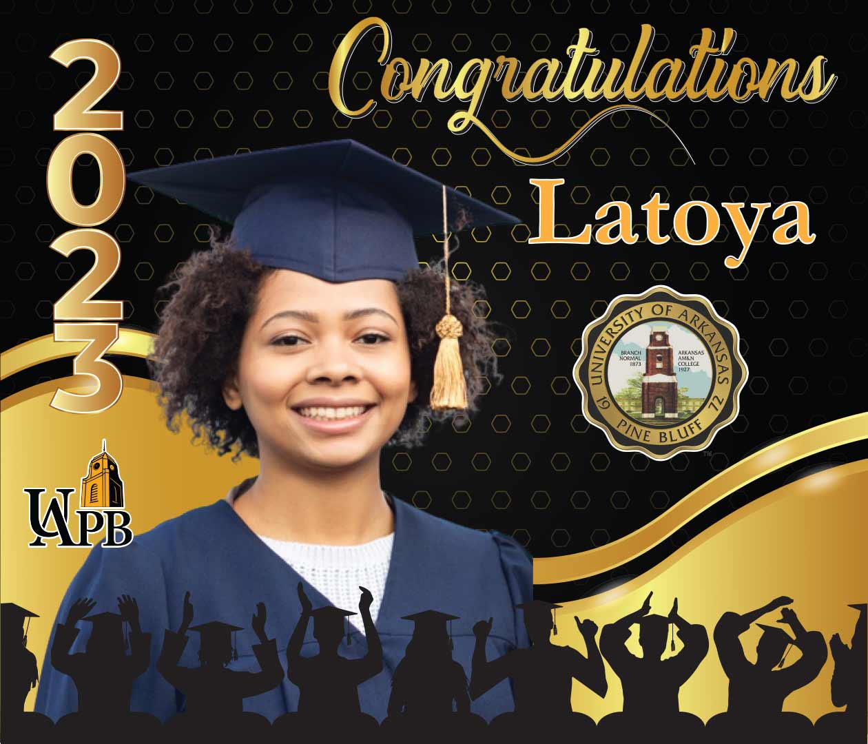 Arkansas UAPB Backdrop