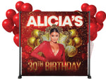 Custom Vinyl Backdrop | Personalized Party & Event Backdrop