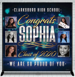 Custom Vinyl Backdrop | Personalized Party & Event Backdrop