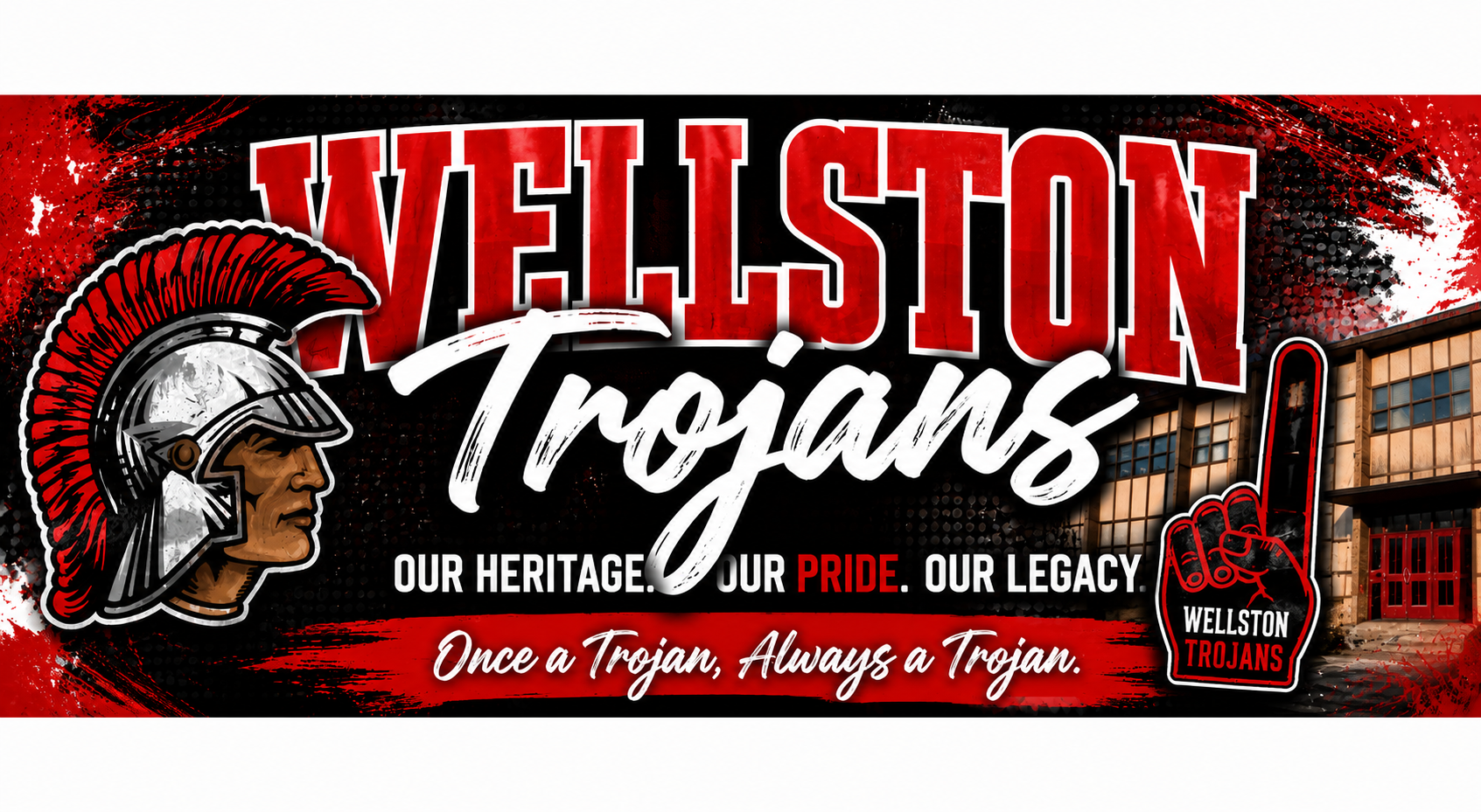 Trojan 4 Life |  Wellston High School, Halter High School & Melvin Ray Eskridge Memorial High School Alumni Shirts
