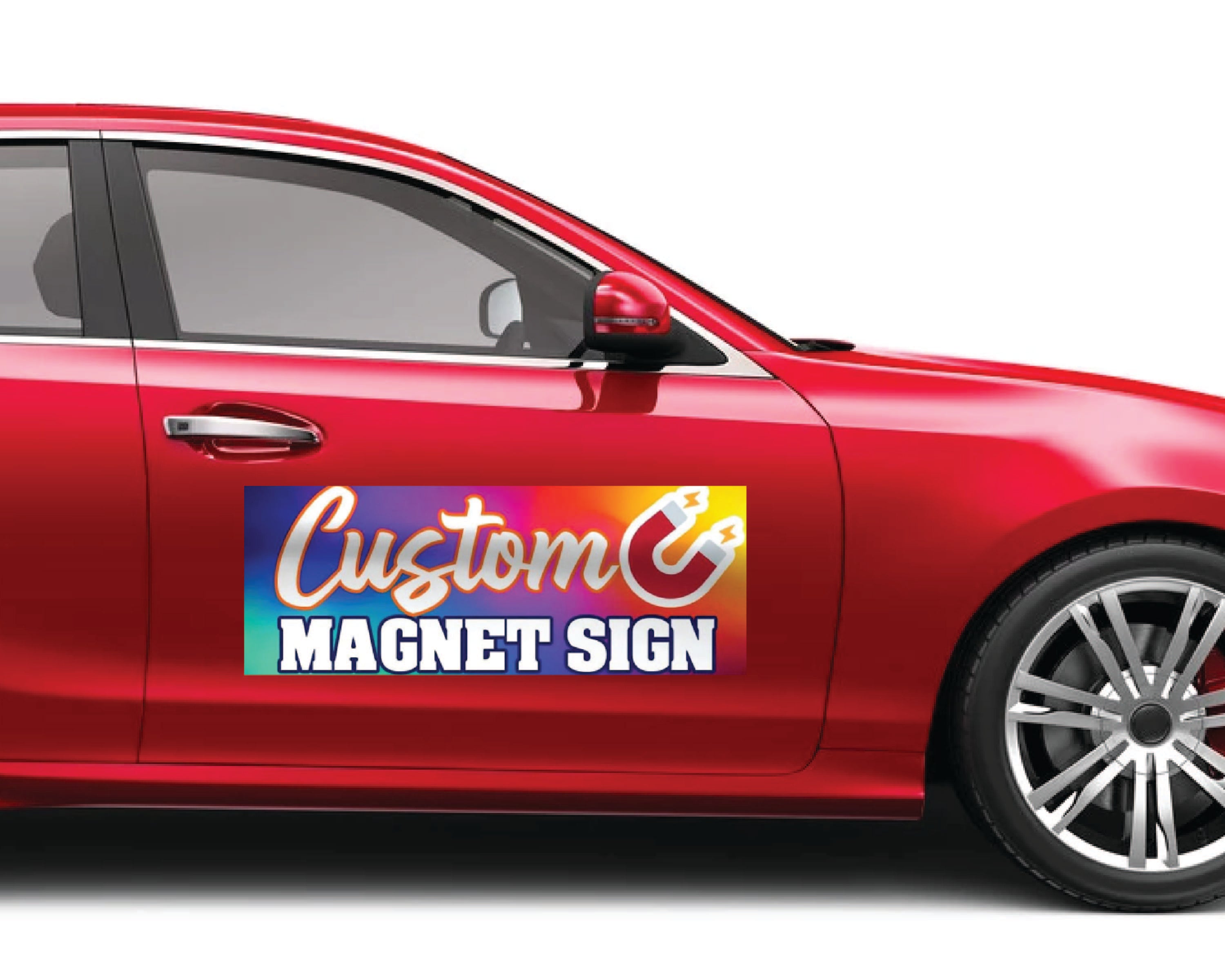 Full Color Car Magnet