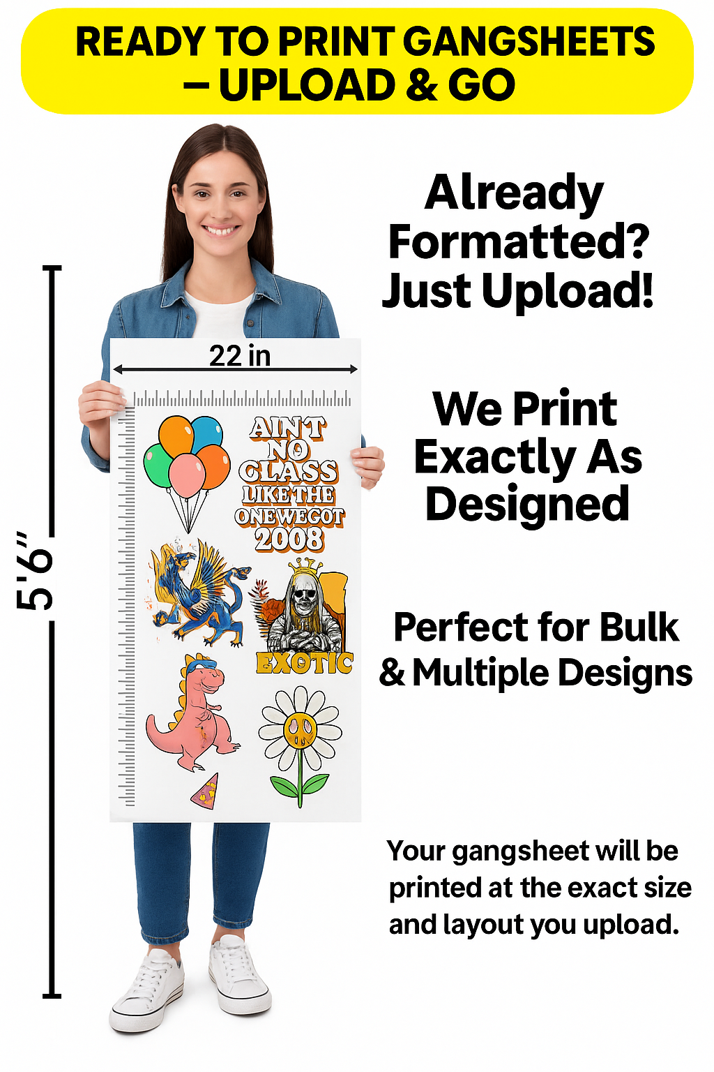 Ready-to-Print DTF Gang Sheet