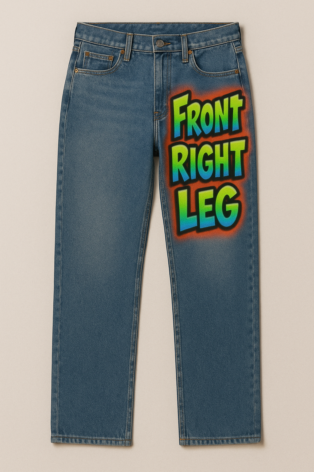 Custom Airbrushed Pants – Personalized Graffiti Style