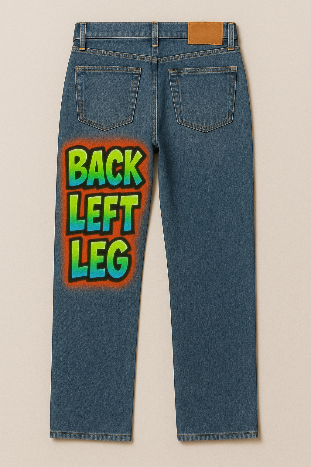 Custom Airbrushed Pants – Personalized Graffiti Style