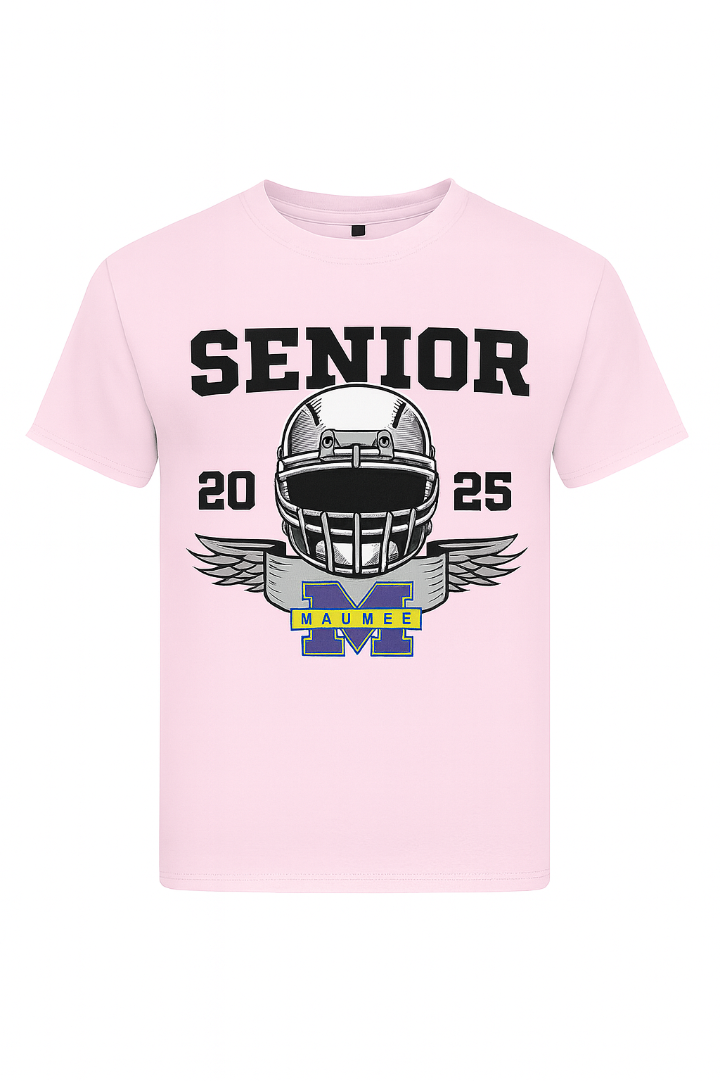 Senior 2025 Football Shirt – Customizable Maumee Panthers T-Shirt | Senior Night & Graduation Tee