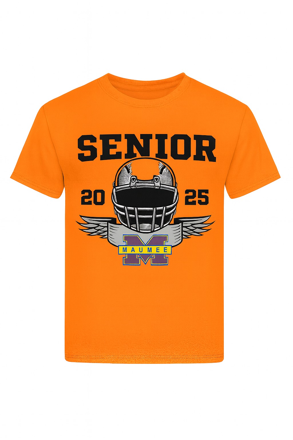 Senior 2025 Football Shirt – Customizable Maumee Panthers T-Shirt | Senior Night & Graduation Tee