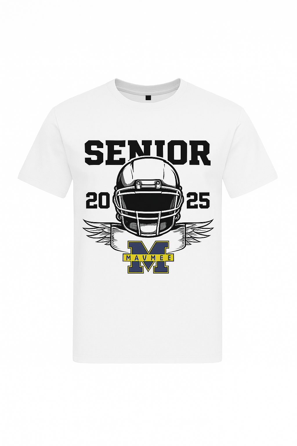 Senior 2025 Football Shirt – Customizable Maumee Panthers T-Shirt | Senior Night & Graduation Tee