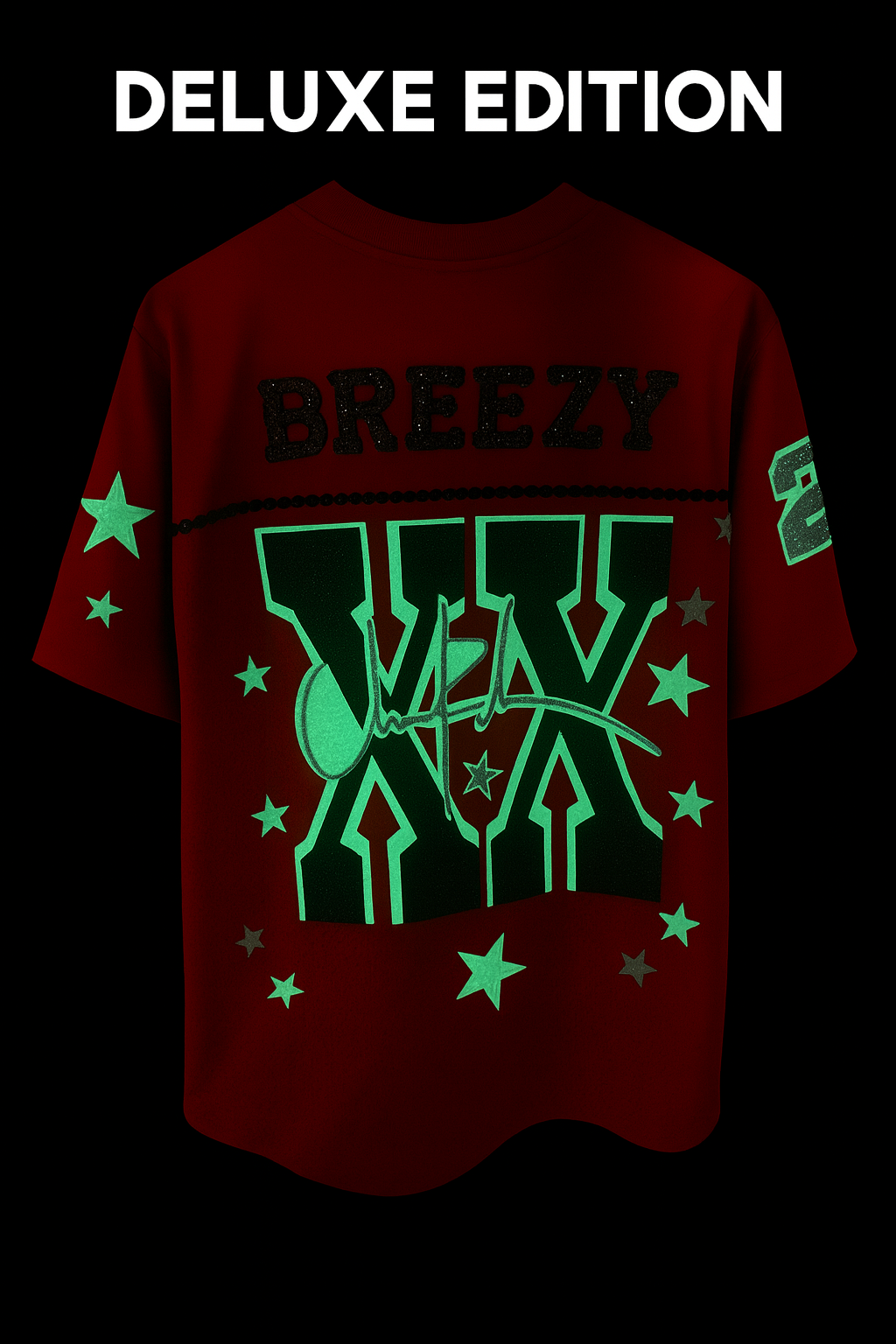 Chris Brown Breezy Bowl Fan Jersey - Your Choice