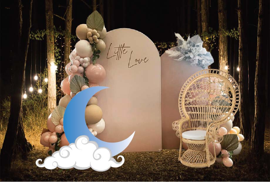 Moon and Cloud Props