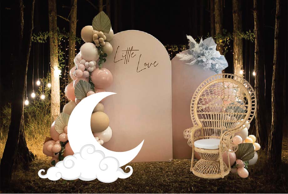 Moon and Cloud Props