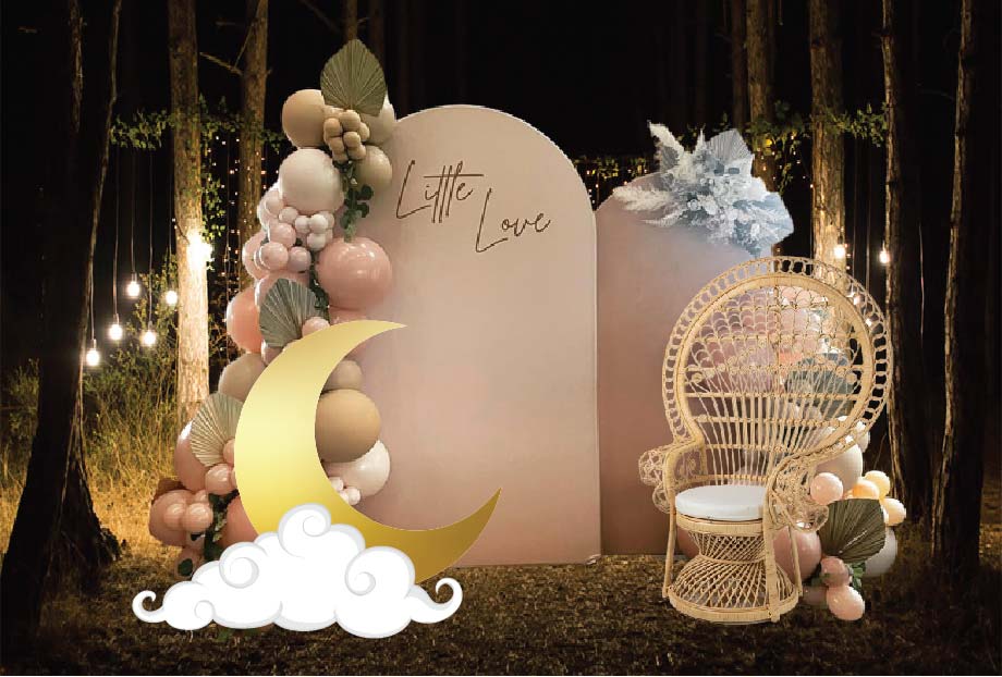 Moon and Cloud Props