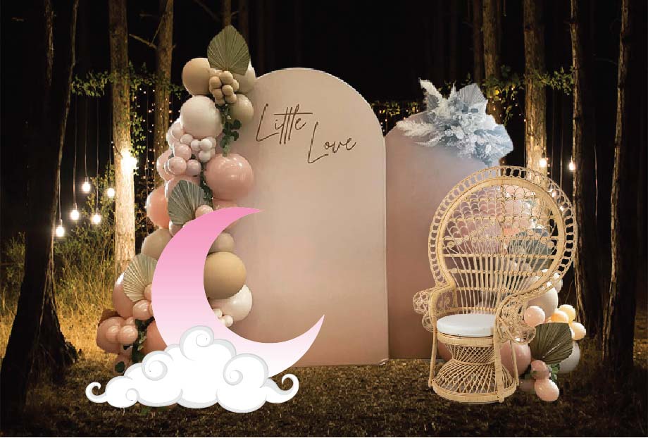 Moon and Cloud Props