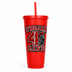 Wellston Trojan 4 Life Personalized Plastic Tumbler – Custom Name & Graduation Year