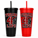 Wellston Trojan 4 Life Personalized Plastic Tumbler – Custom Name & Graduation Year