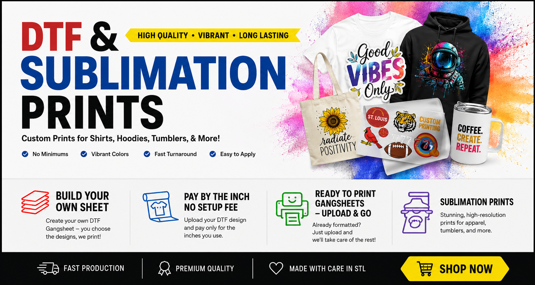 Sublimation Prints (Upload Your Own Design)