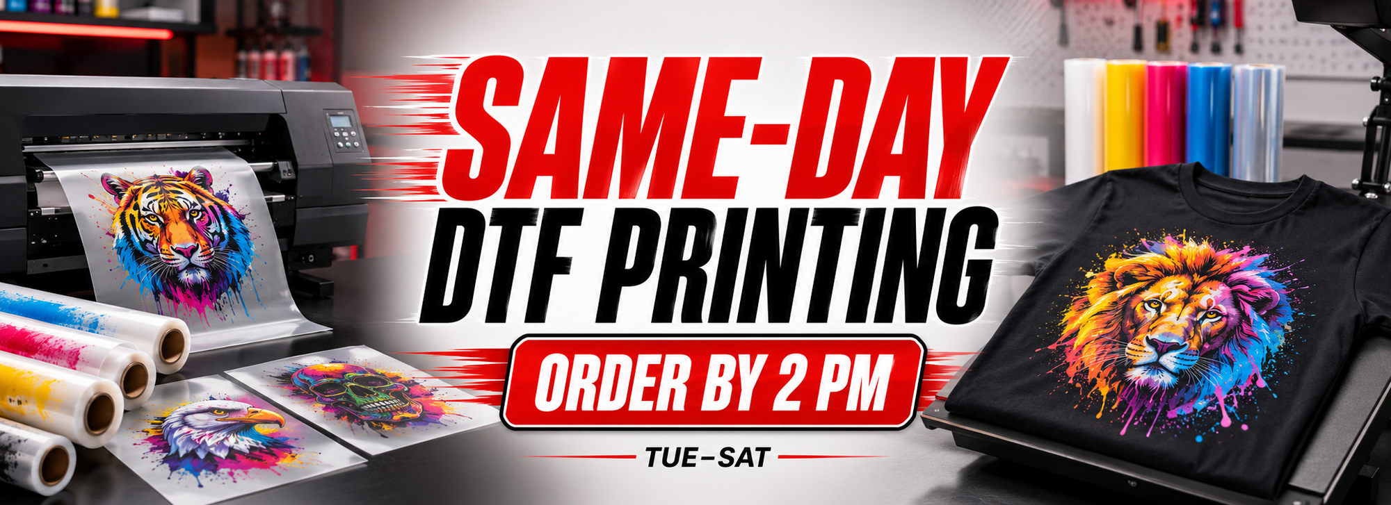 Ready-to-Print DTF Gang Sheet | $6.99 Per Foot
