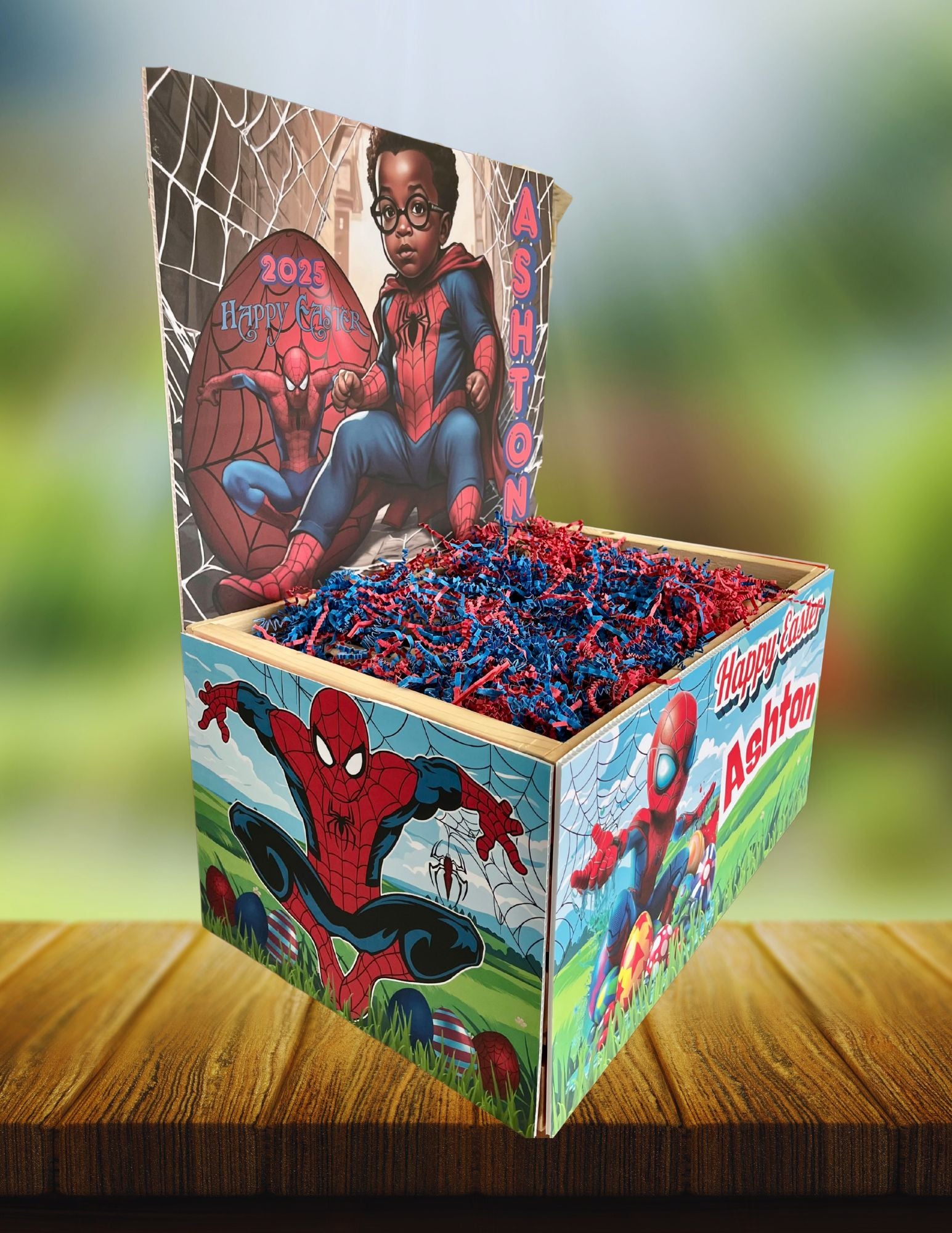 Personalized Easter Crate – A One-of-a-Kind Easter Surprise!