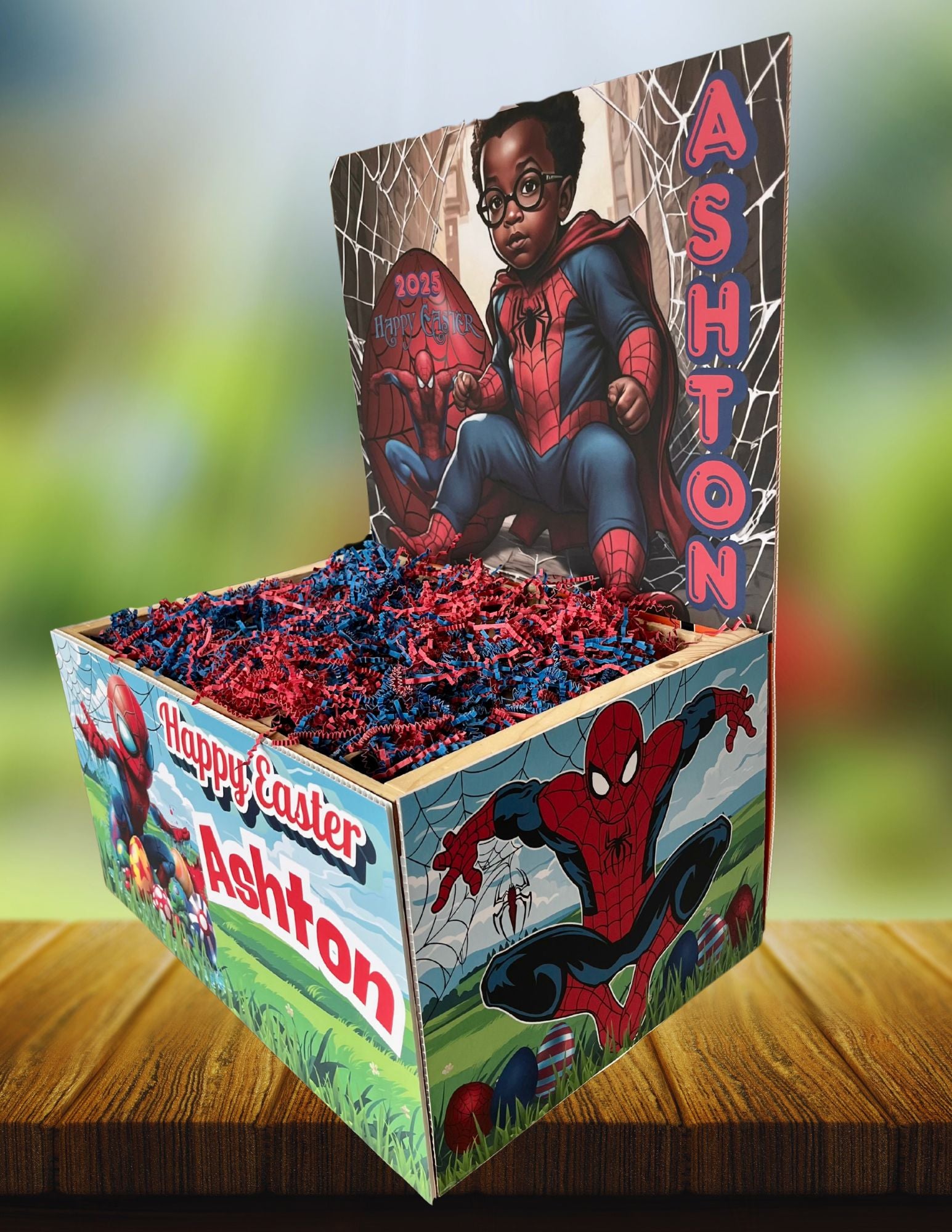 Personalized Easter Crate – A One-of-a-Kind Easter Surprise!