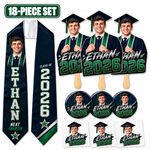 Family Celebration Graduation Keepsake Package | Graduation Stole | 18 Grad Keepsakes