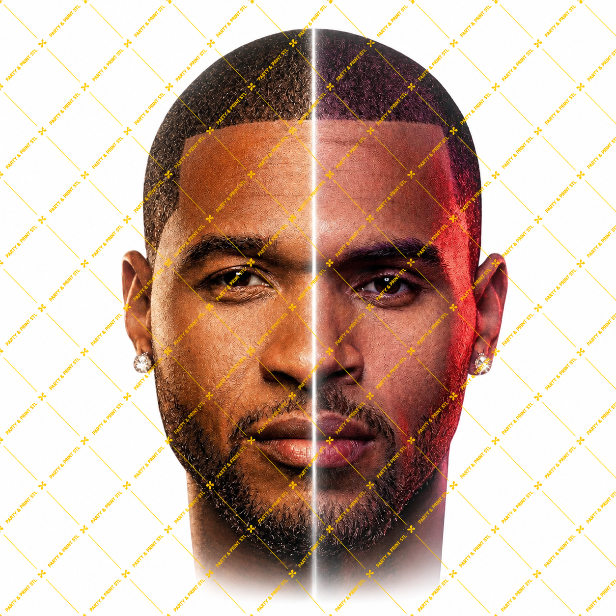 Fusion R&B Tour Inspired Download or DTF Transfer | Usher & Chris Brown Concert PNG