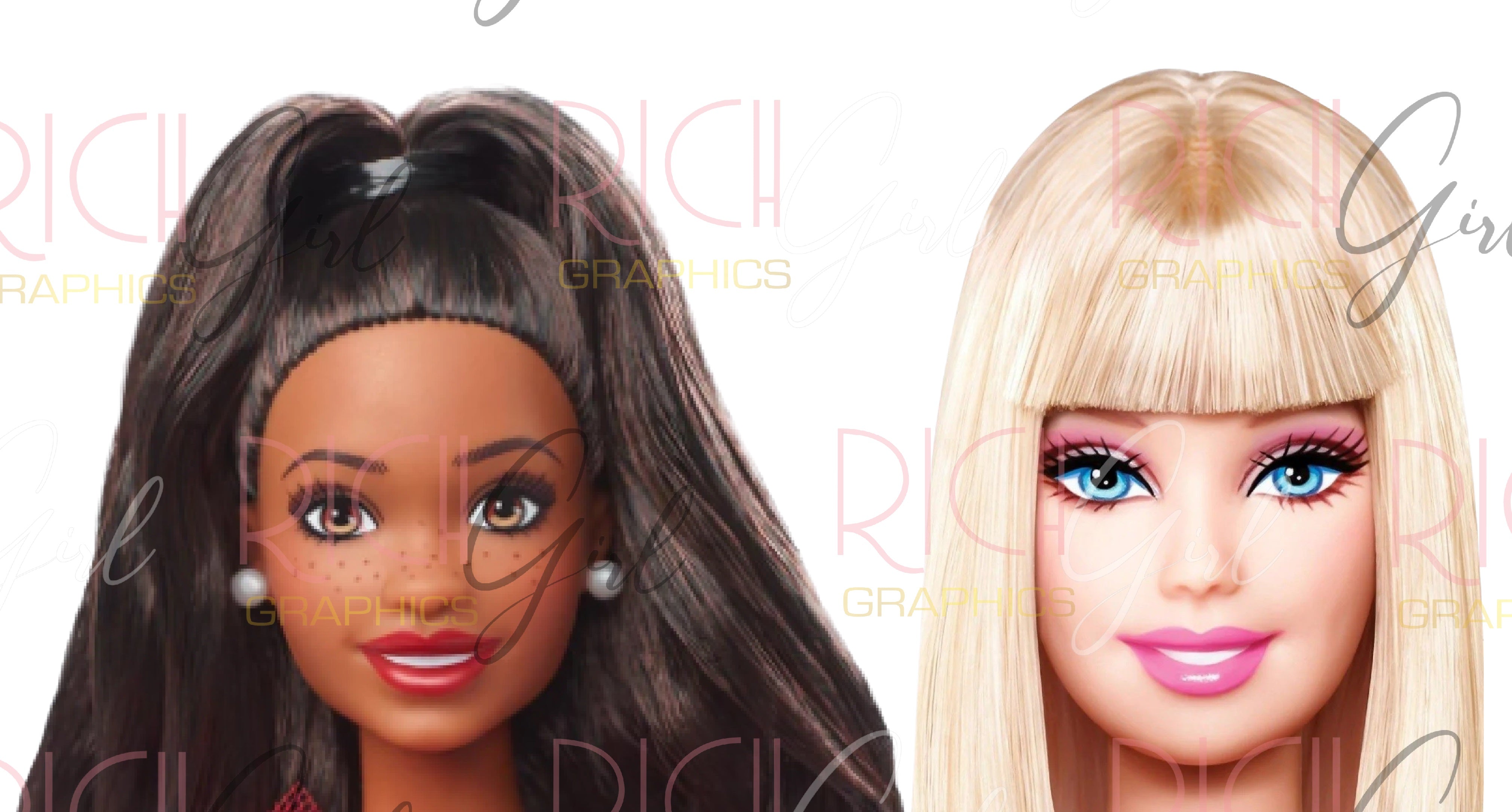 Giant Barbie Head Prop