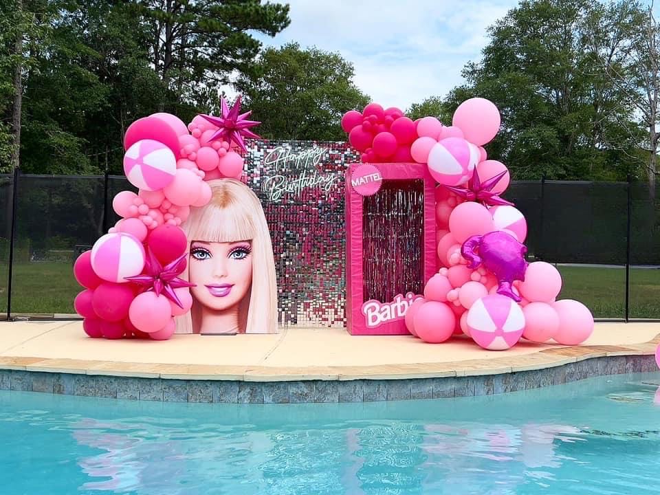Giant Barbie Head Prop