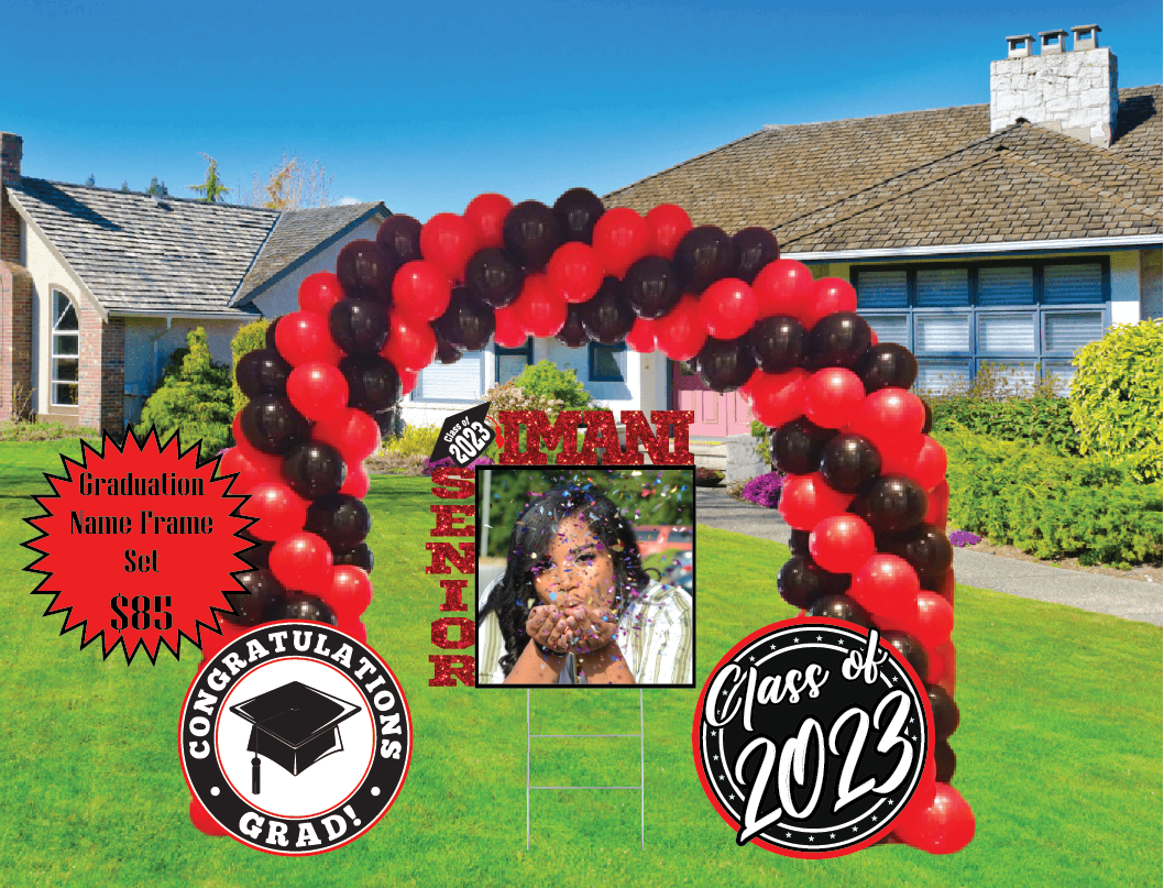 Graduation Name Frame Set