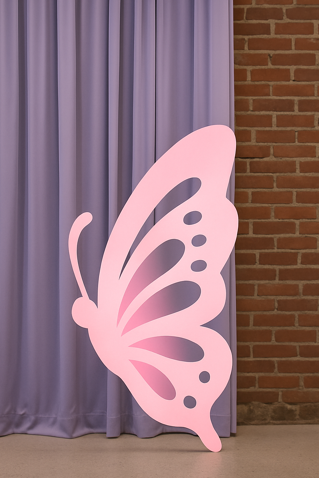 Giant Butterfly Party Prop - Whimsical Butterfly Silhouette