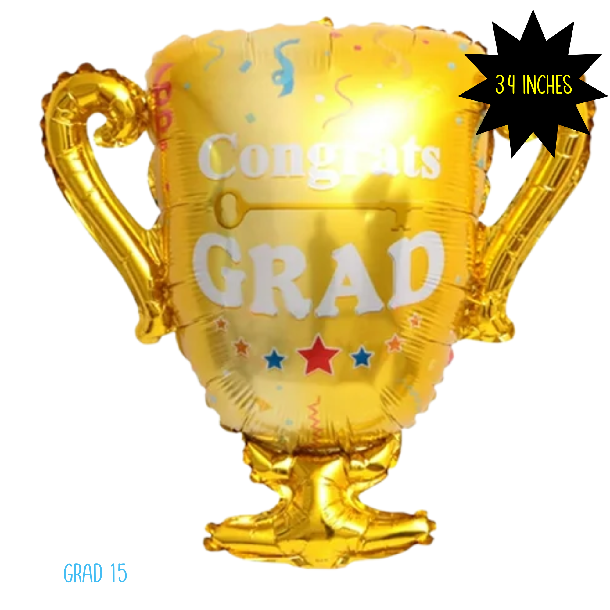 Giant Graduation Balloons – Mylar Foil | Congrats Grad Designs