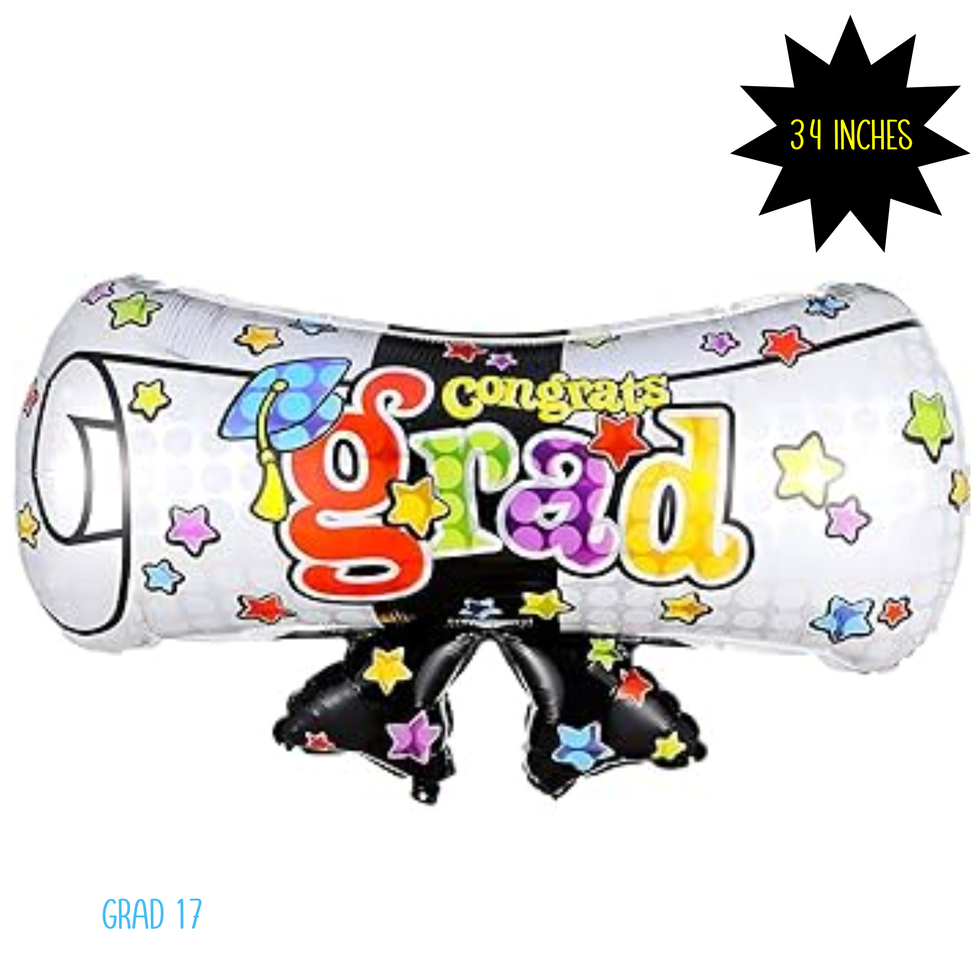 Giant Graduation Balloons – Mylar Foil | Congrats Grad Designs