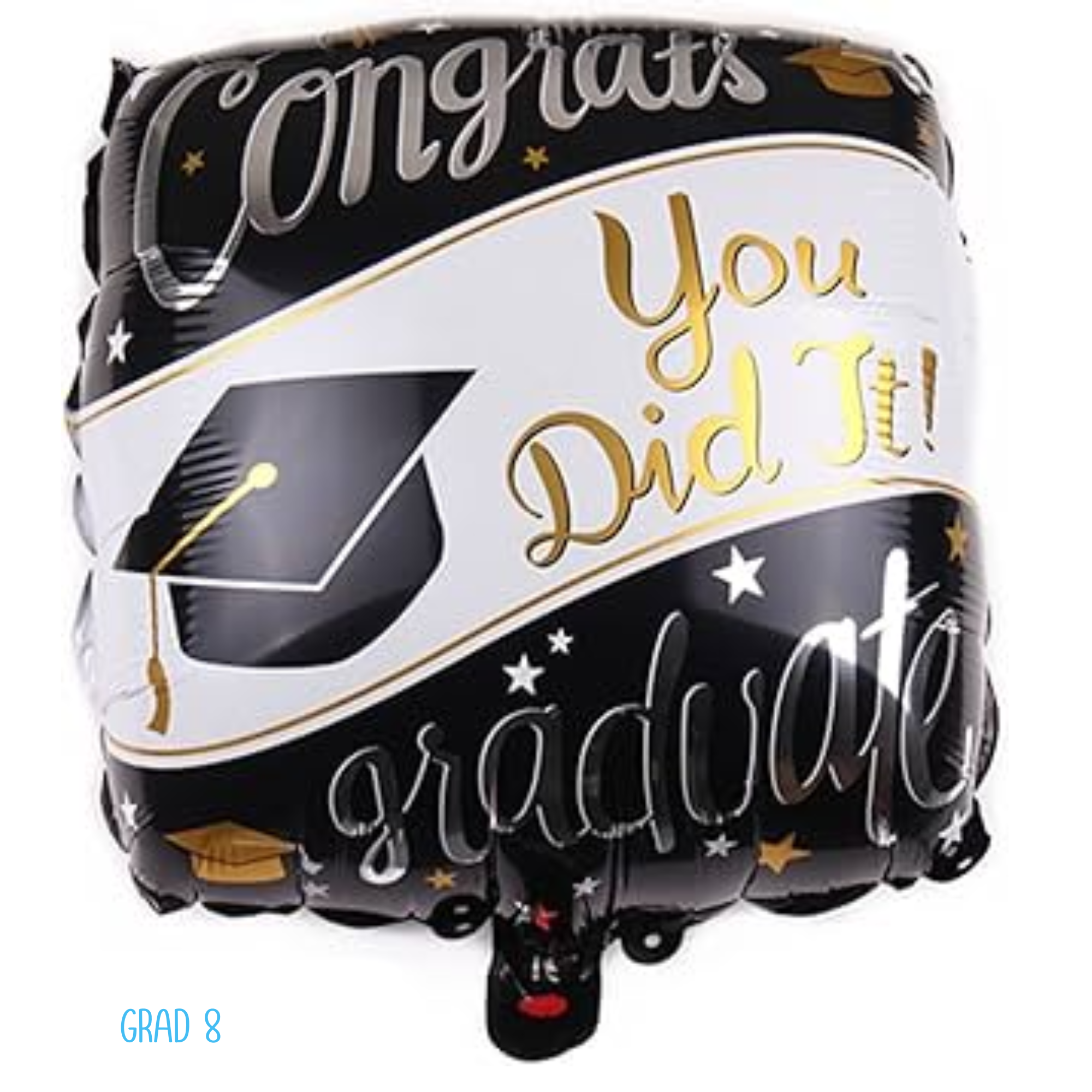 Graduation Party Balloons – Helium Mylar Assortment | Party & Print STL