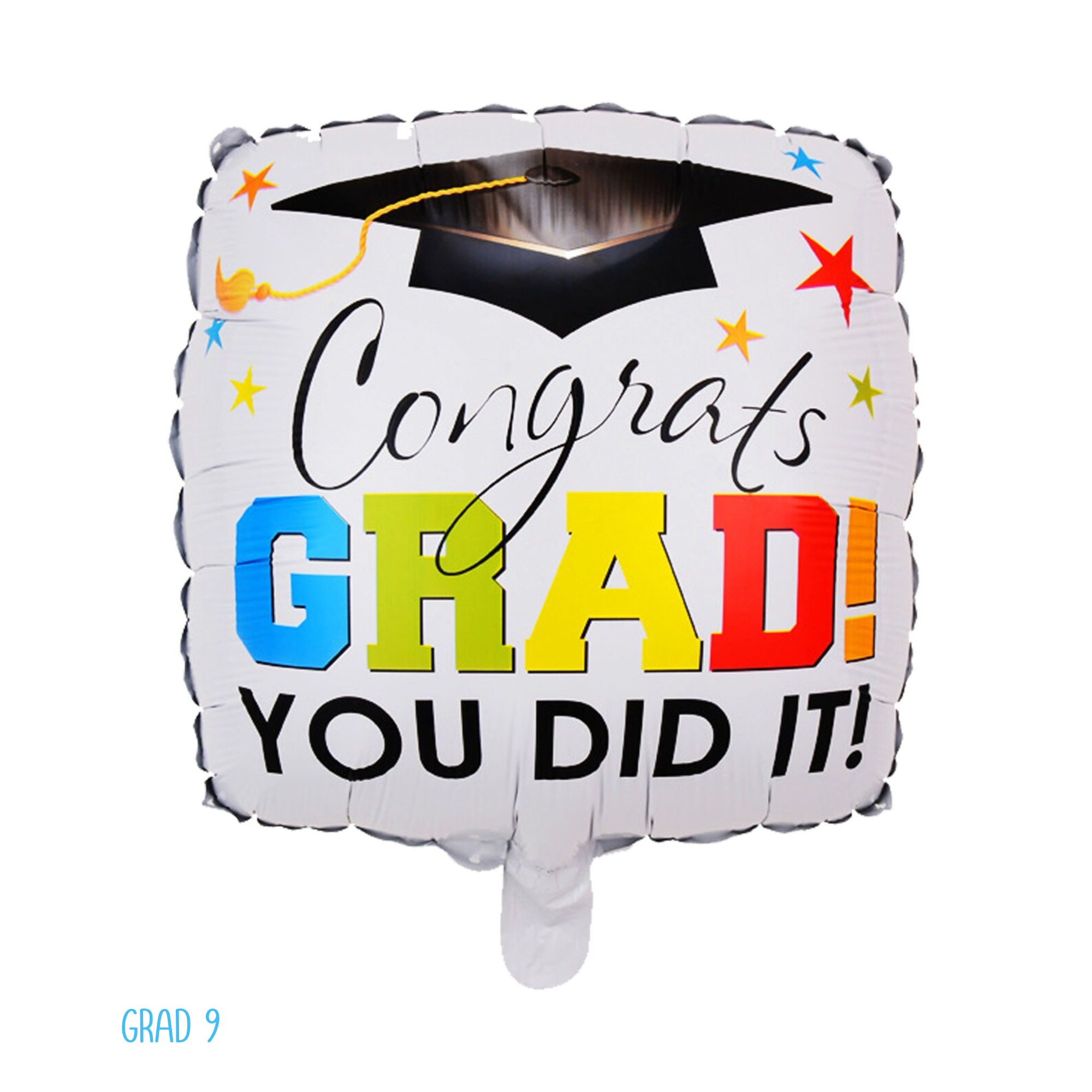 Graduation Party Balloons – Helium Mylar Assortment | Party & Print STL