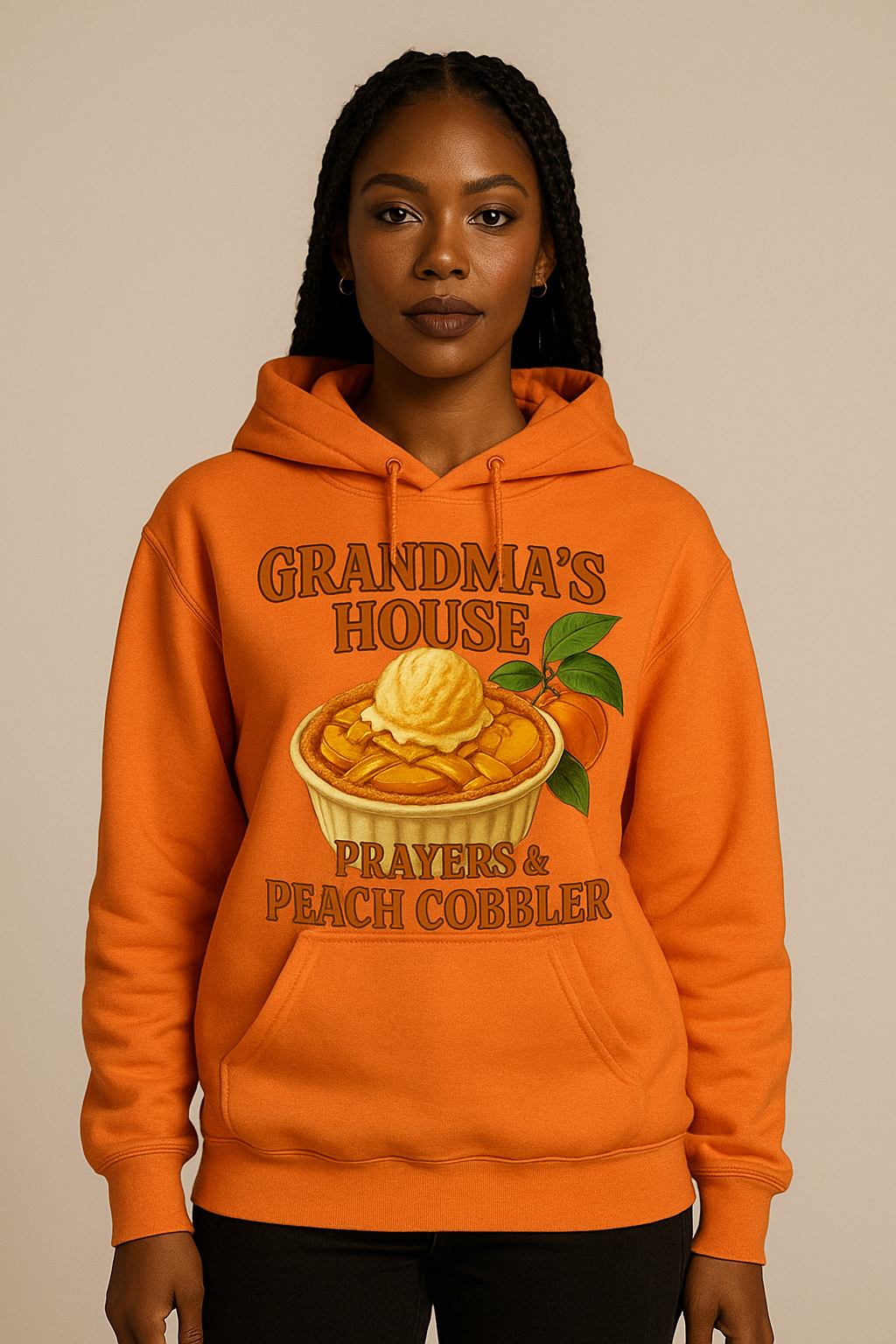 Grandma’s House – Prayers & Peach Cobbler Hoodie / Sweatshirt / T-Shirt