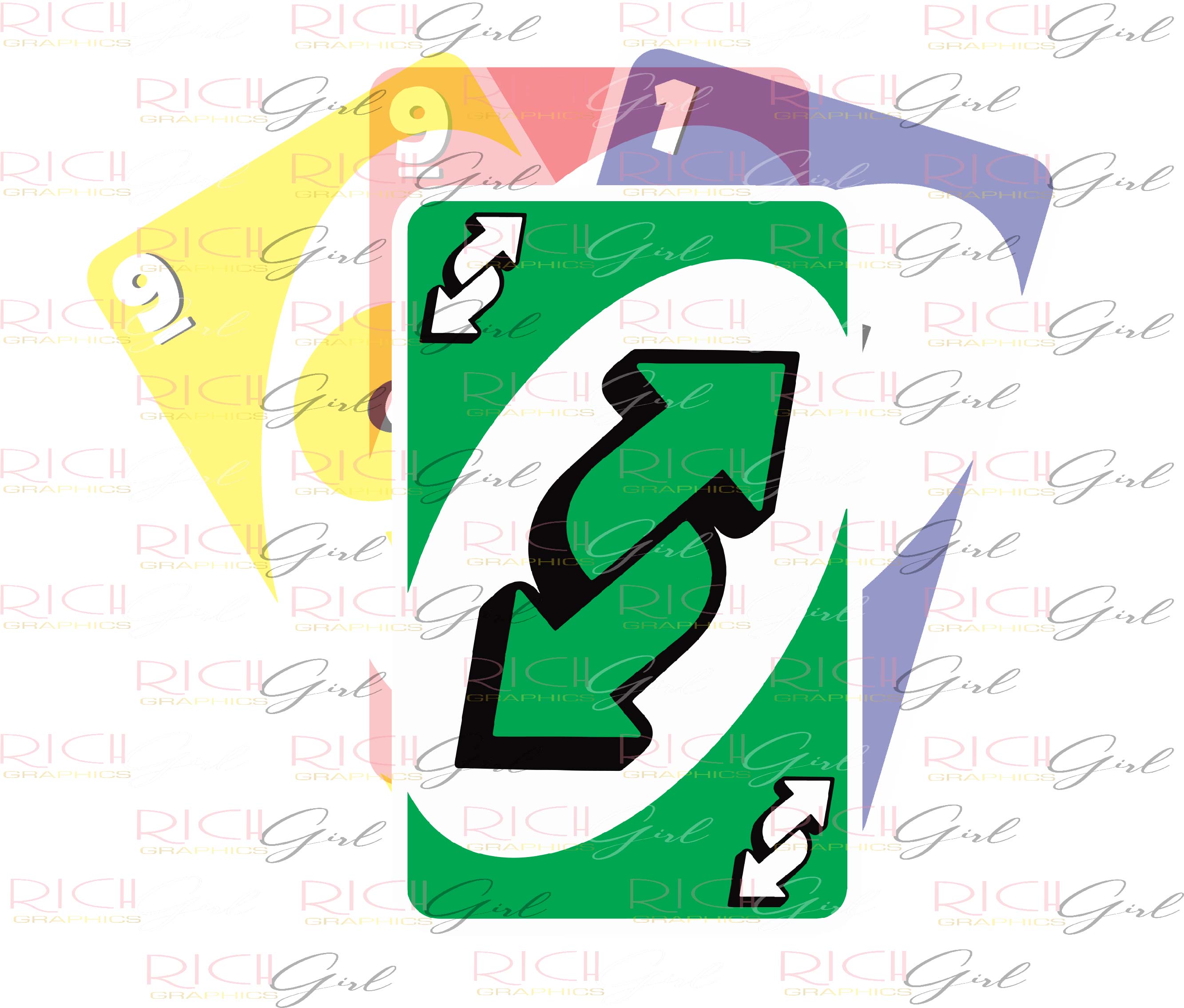 Uno Cutout Props - WILD CARDS