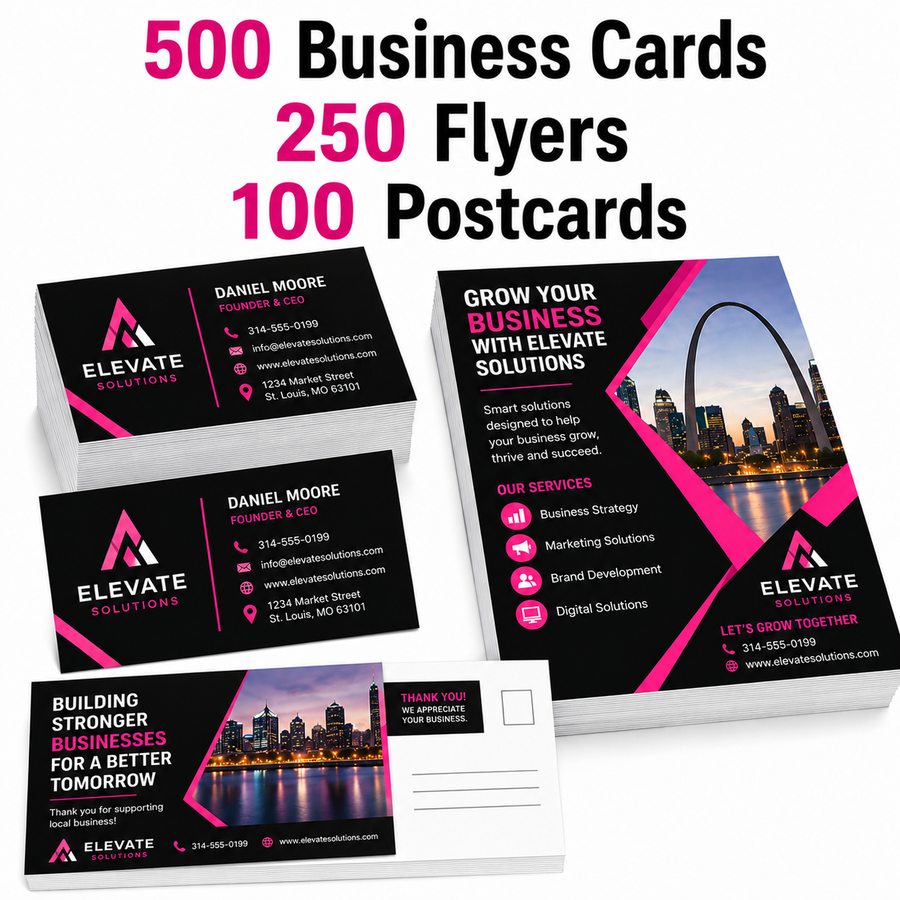 Growth Business Package | Custom Designed | Business Marketing Essentials