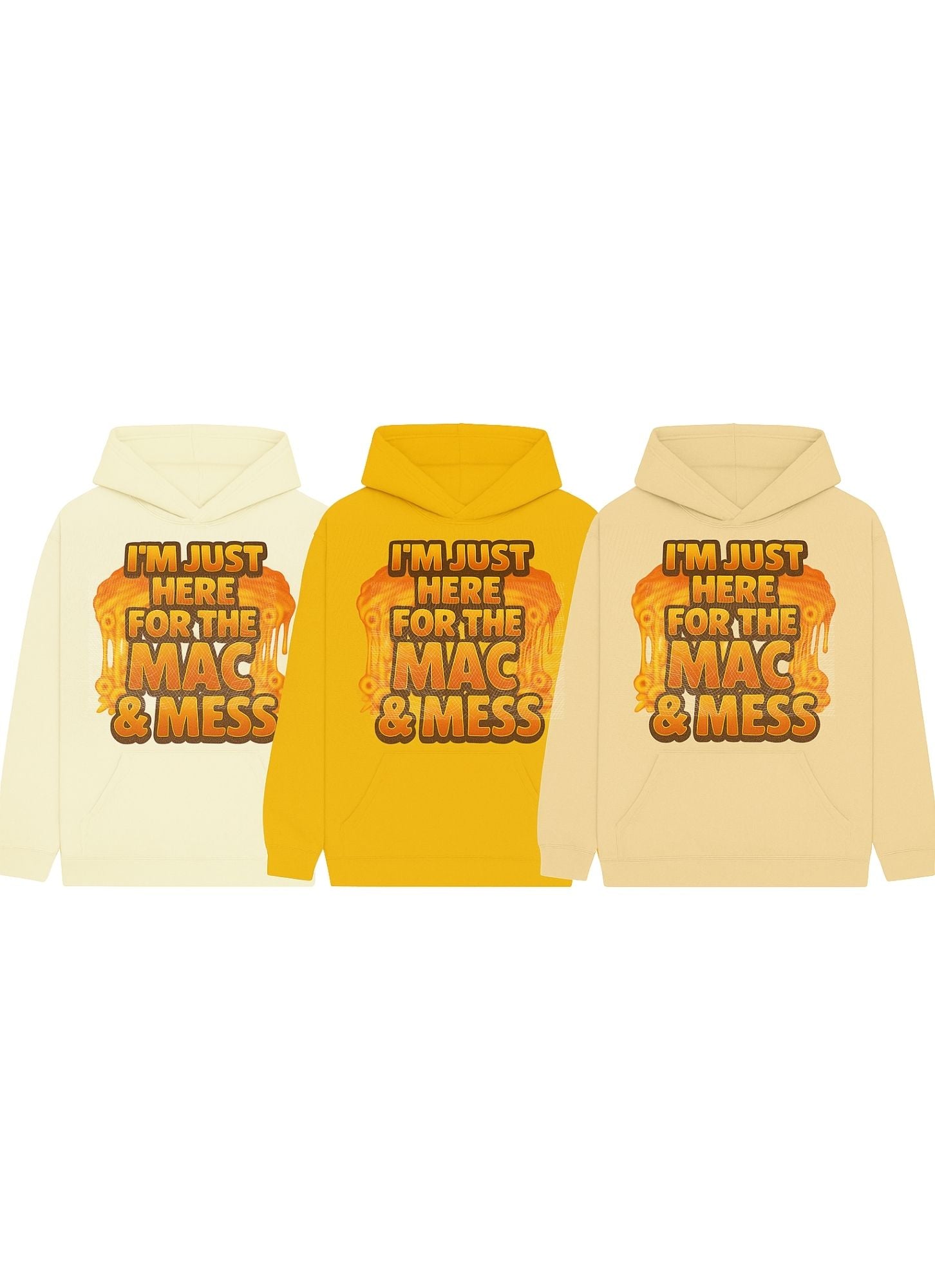 I’m Just Here for the Mac & Mess Shirt | Black AF Thanksgiving Friendsgiving T-Shirt, Hoodie or Sweatshirt