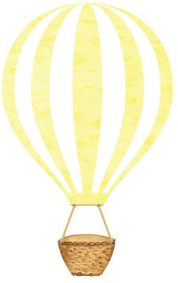 Hot Air Balloon Cutout Props