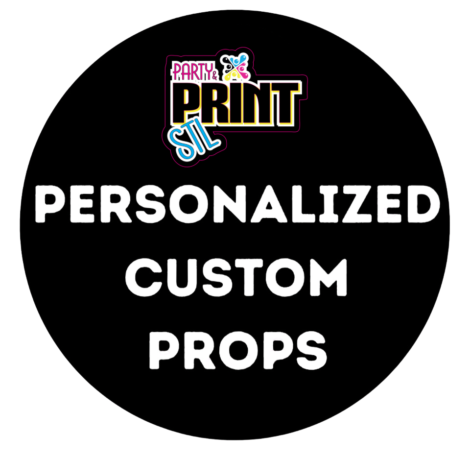 Custom Cutout Props – Personalized Event Decor in Multiple Sizes