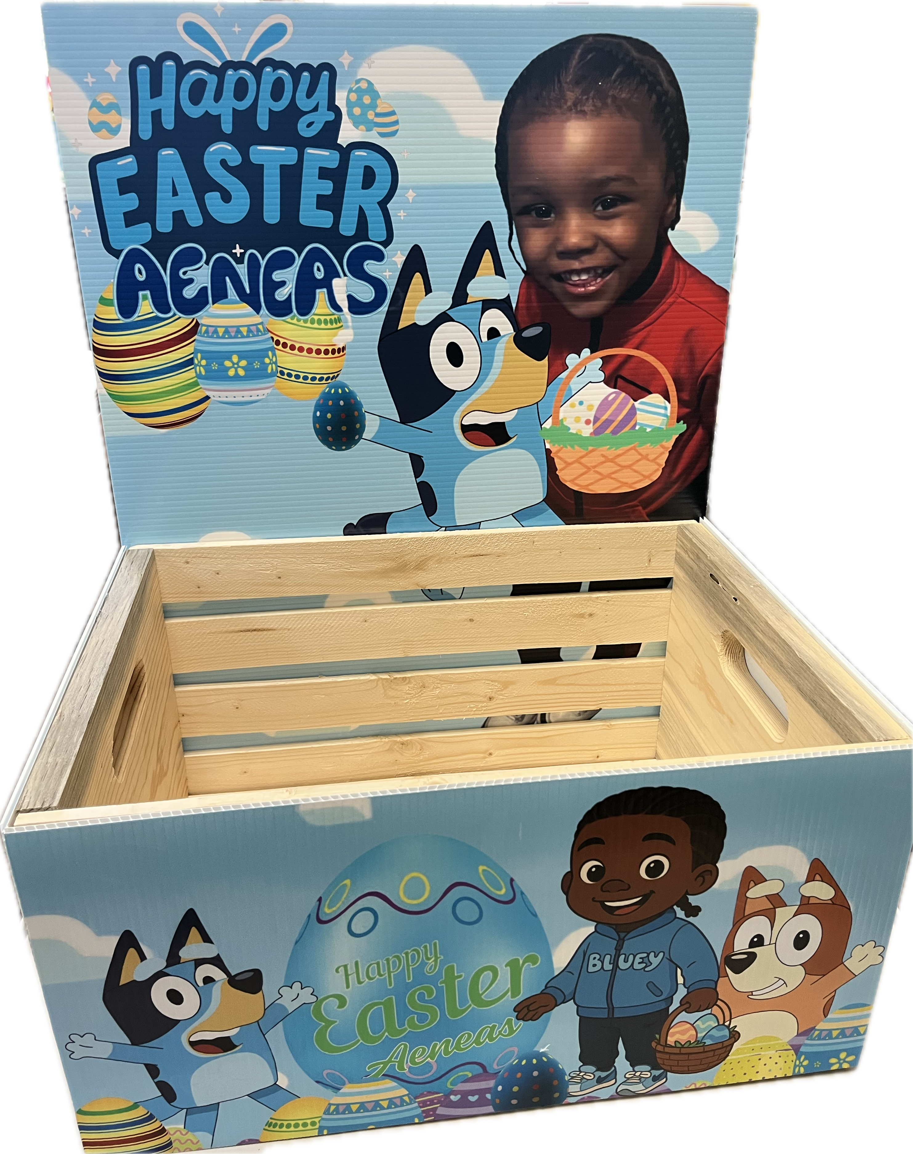 Personalized Easter Crate – A One-of-a-Kind Easter Surprise!