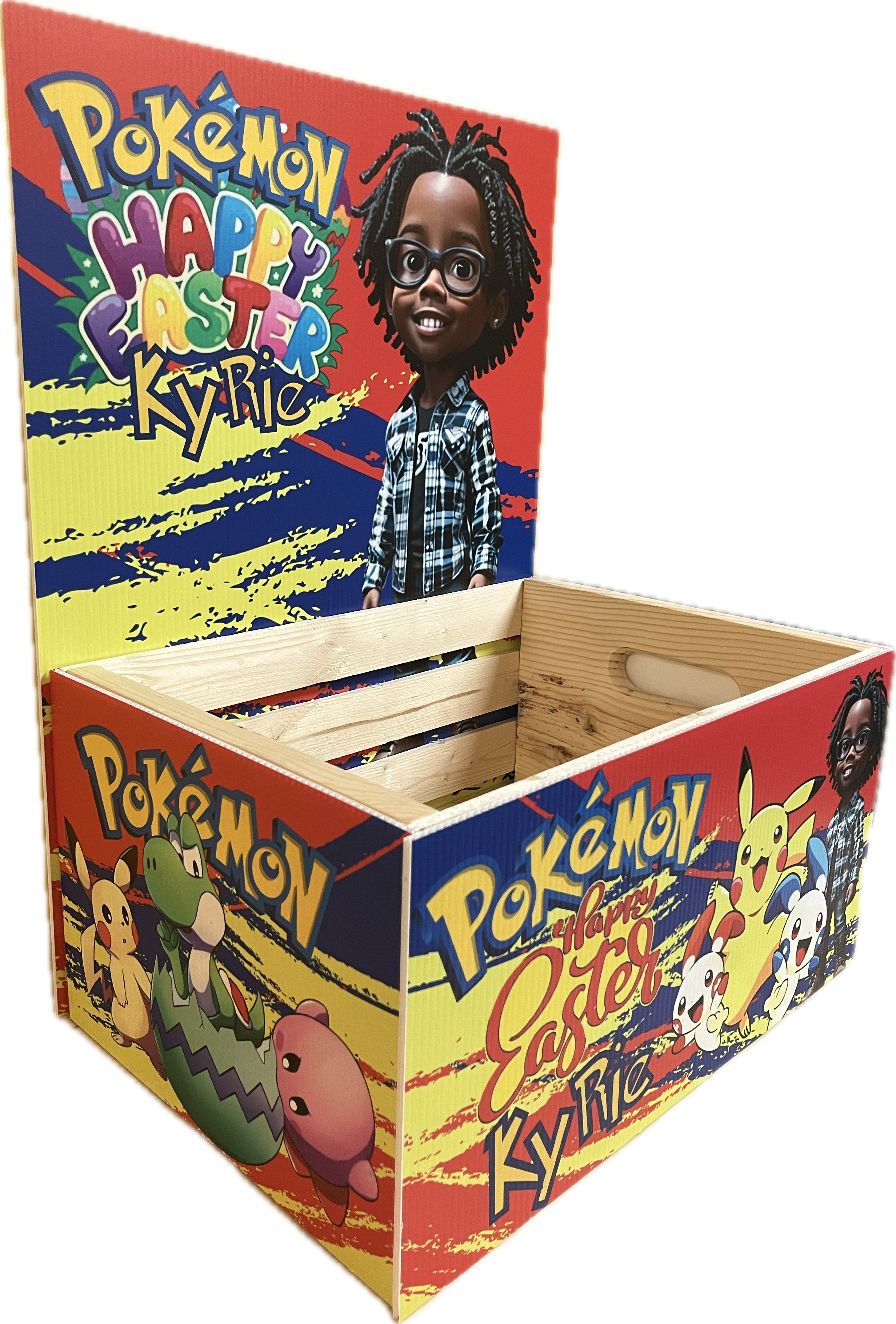 Personalized Easter Crate – A One-of-a-Kind Easter Surprise!